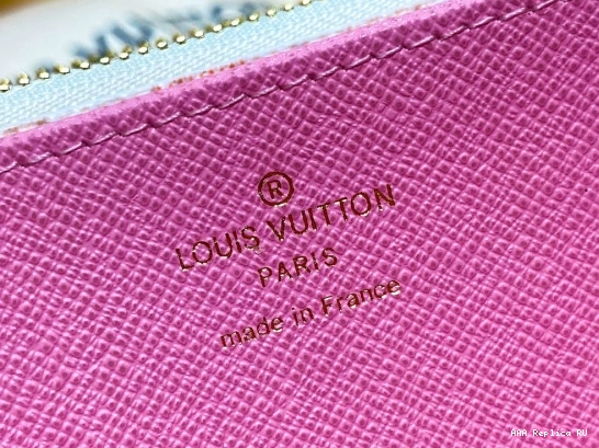 Aaa replica ru VUITTON LOUIS WALLET-19.5*10.5*2.5 ZIPPY cm 0708